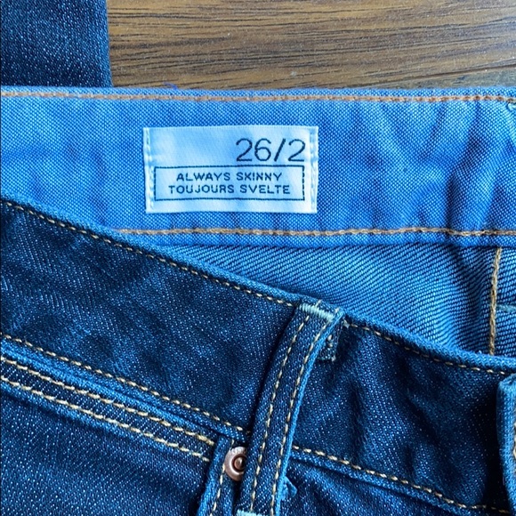 GAP dark wash skinny jeans - Picture 4 of 7